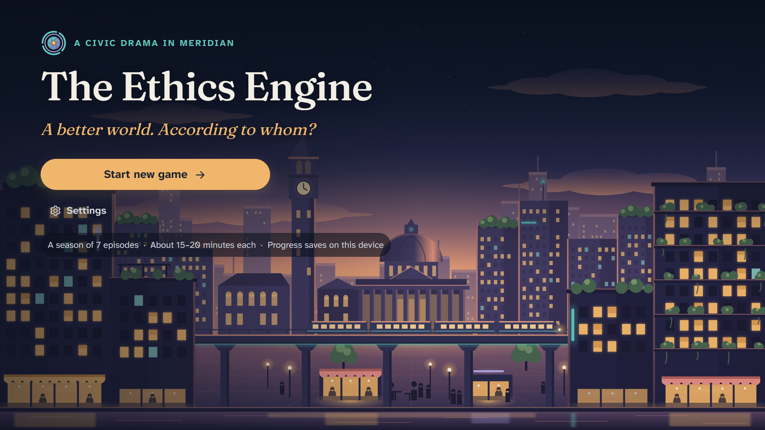 The Ethics Engine Game image 1