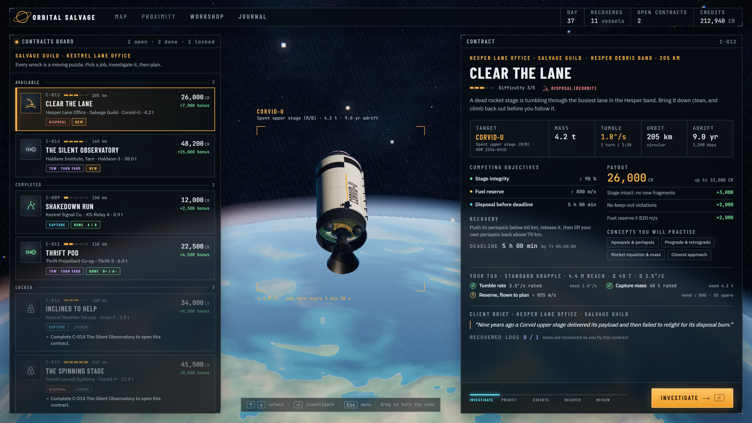 Orbital Space Salvage image 1